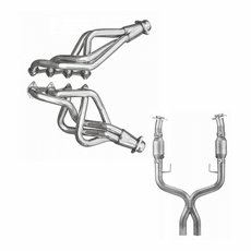 2005-10 MUSTANG PYPES LONG TUBE HEADERS AND EPA APPROVED CATTED XPIPE KIT