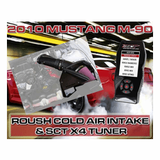 2010 Mustang GT Roush M-90 Cold Air Intake and Brenspeed Calibration Package