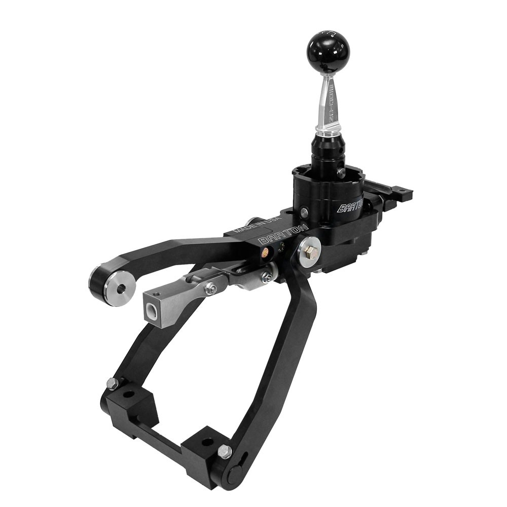 201114 GT/201213 Boss 302 Barton Short Throw Shifter Hybrid 3 With Brushed Flat Stick