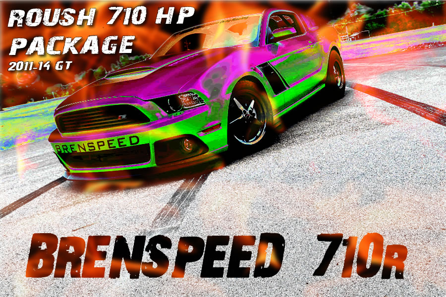 *IN STOCK* 2011-14 Mustang 5.0 GT Brenspeed 710R Corvette Killer 710HP ...