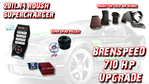 2011-14 Mustang GT Brenspeed 710R Corvette Killer 710HP Roush Upgrade ...