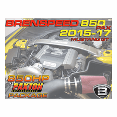 2015-17 Mustang GT Brenspeed Paxton 850HP Stage 3 Supercharger Package