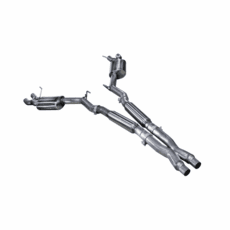 2015-20 Mustang GT350 ARH Cat Back System with Pure Thunder Mufflers