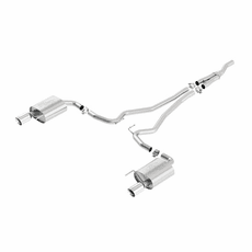 2015-23 MUSTANG FRPP BORLA 2.3L TOURING CAT BACK SYSTEM CHROME