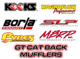 GT Catback Mufflers" title="GT Catback Mufflers
