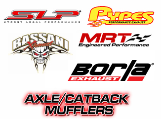Axle/Catback Mufflers" title="Axle/Catback Mufflers
