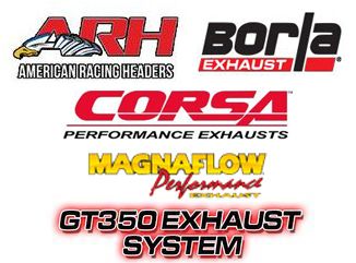 GT350 Exhaust Systems" title="GT350 Exhaust Systems