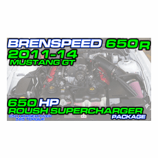 *IN STOCK* 2011-14 Mustang 5.0 GT Brenspeed 650R Corvette Killer 650HP ROUSH TVS 2300 Supercharger Package