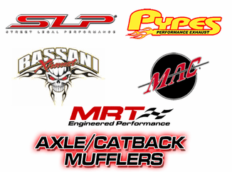 Axle/Catback Mufflers" title="Axle/Catback Mufflers