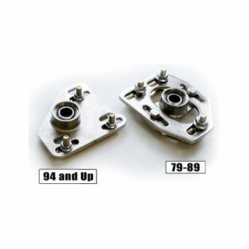 Mustang 3 Bolt Steel Caster Camber Plates Steeda (79-89)