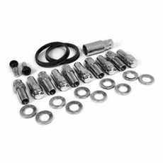 Set of 10 Direct Drill Race Star Industries Deluxe Closed End Lug Nut Package - For Direct Wheels Only