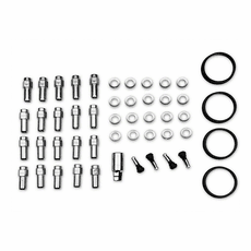 Set of 20 Direct Drill Race Star Industries Deluxe Closed End Lug Nut Package - For Direct Wheels Only