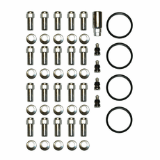 Set of 20 Offset Wheel Race Star Industries Deluxe Closed End Offset Lug Nut Package - For Offset Wheels Only