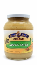 Organic Apple Sauce<br>3/ 24 OZ jars