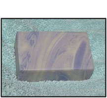 LAVENDER SWIRL SOAP - 3/ 3.5 oz Bars - out of stock
