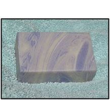 LAVENDER SWIRL SOAP - 3/ 3.5 oz Bars - out of stock