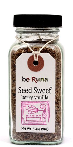 Organic BERRY VANILLA SEED SWEET - <font size=+1>6/</font size>  3.2 OZ Bottles