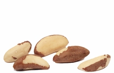 Organic SHELLED BRAZIL NUTS (raw) - 2 LBS
