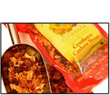Organic CRANBERRY CASHEW PECAN GRANOLA - 2 LBS