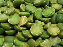 Organic GREEN SPLIT PEAS - 2 LBS