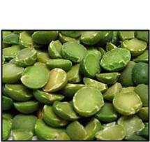 Organic GREEN SPLIT PEAS - 5 LBS