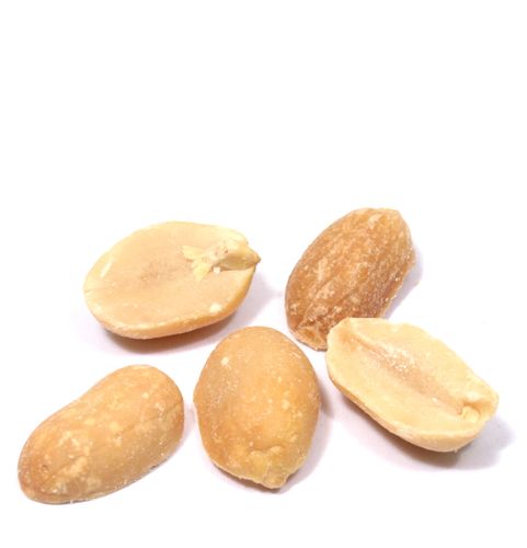Organic ROASTED SHELLED PEANUTS, unsalted - 1 LB
