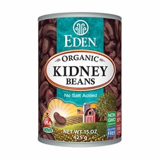 Organic Red Kidney Beans - 12/ 15 OZ cans