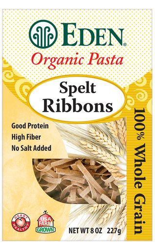 Organic SPELT RIBBONS - 3/ 8 oz Boxes - Out of Stock