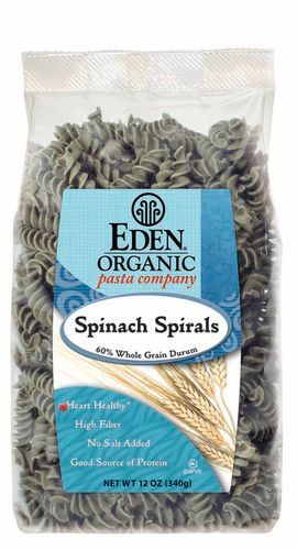 Organic SPINACH SPIRALS - 3/ 12 oz Boxes - OUT OF STOCK