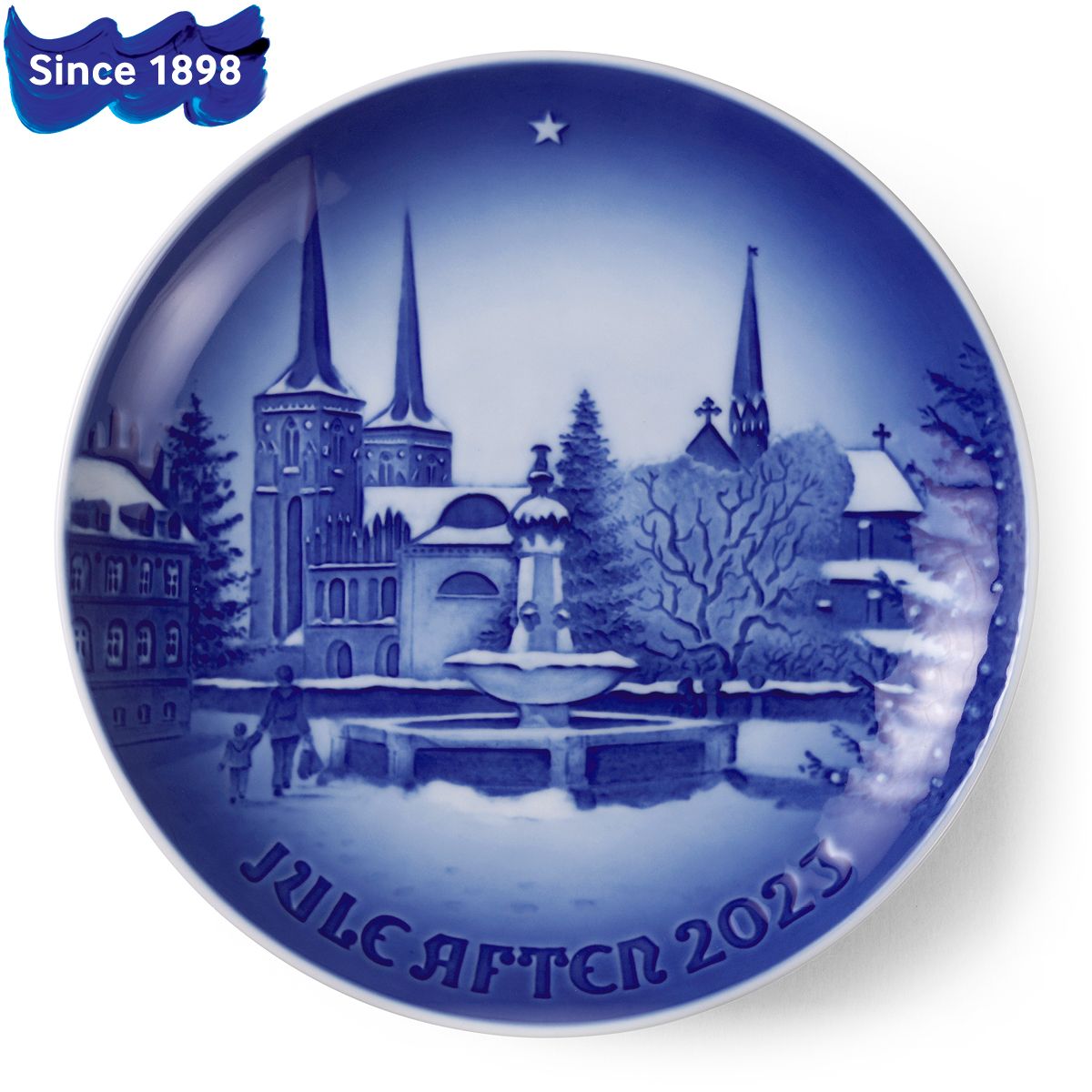 Royal Copenhagen Bing & Grondahl Christmas Plate 2023