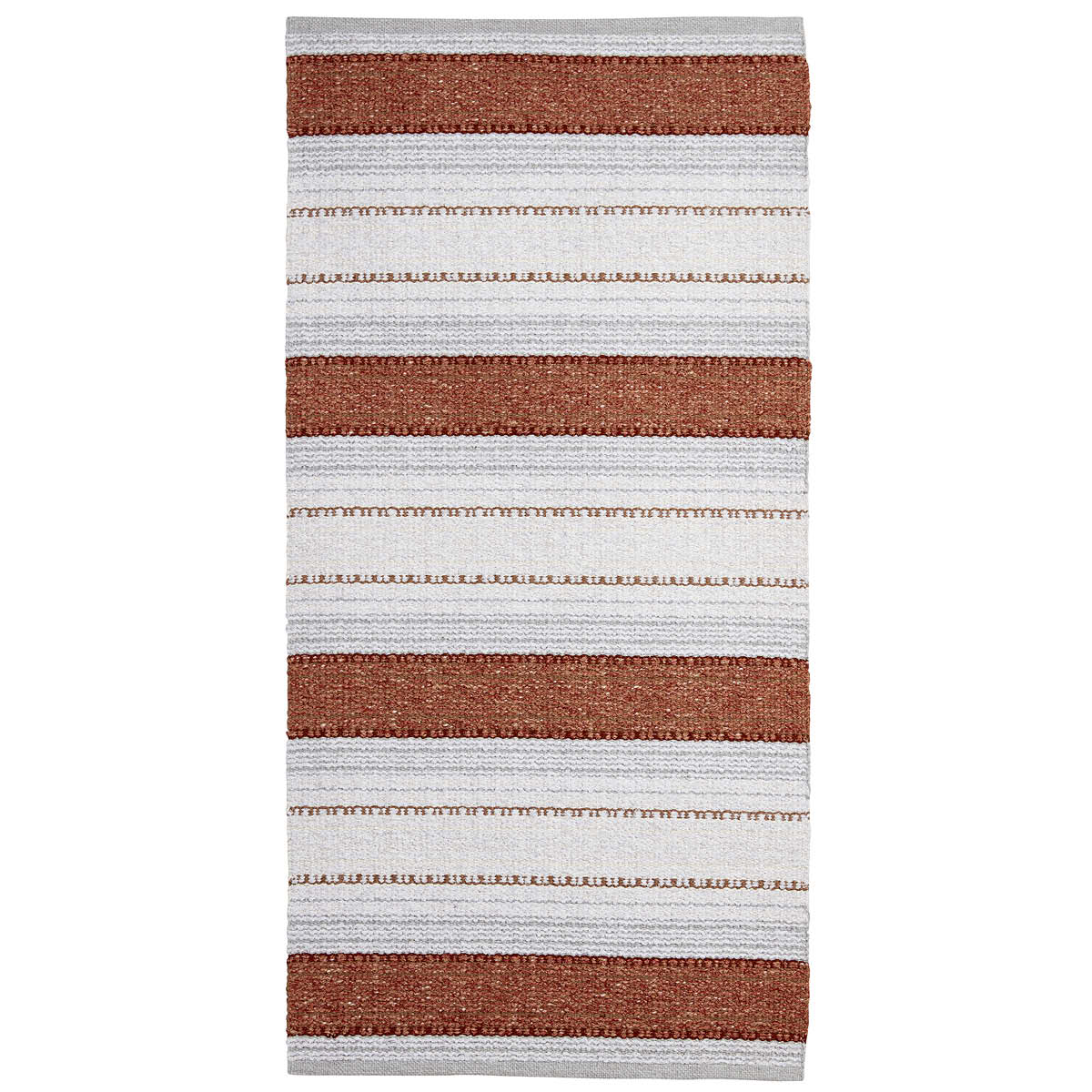 HRD Swedish Rugs Anna Indoor / Outdoor Swedish Woven Rugs, Rust