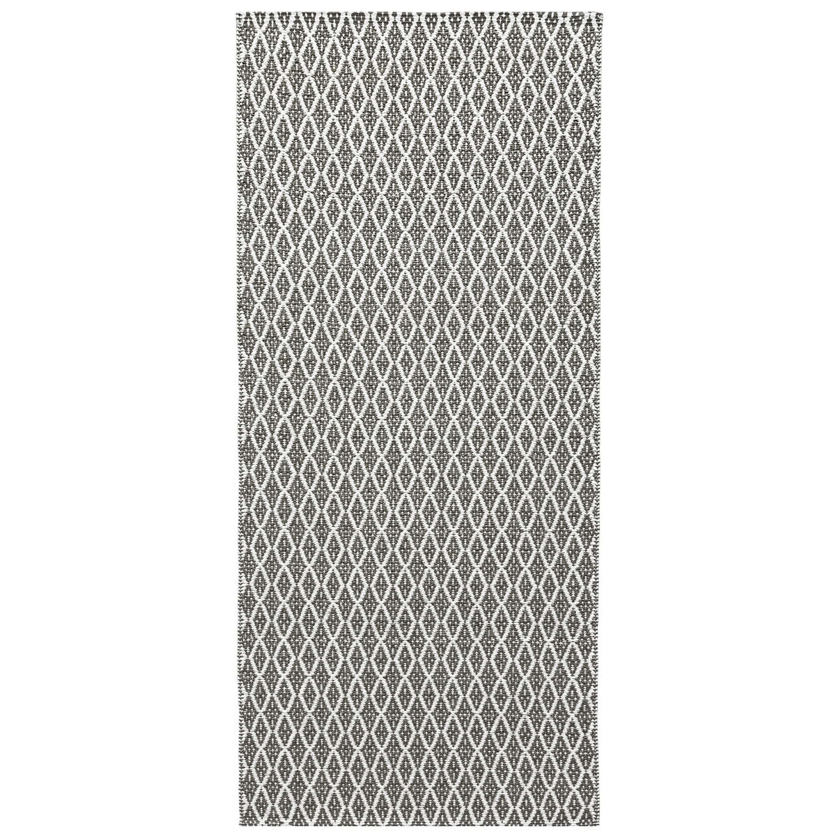 HRD Swedish Rugs Eye Indoor / Outdoor Swedish Woven Rugs, Grey