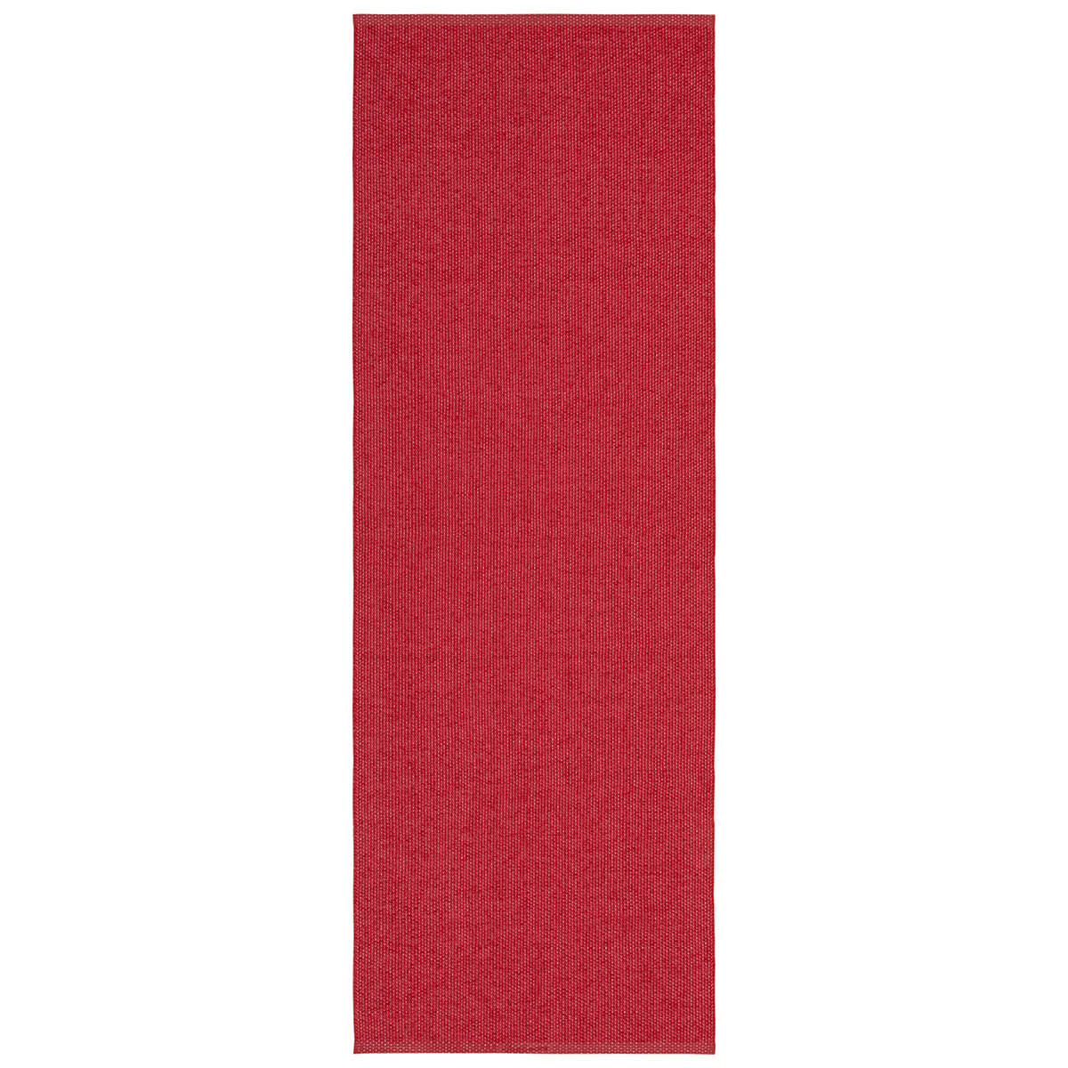 HRD Swedish Rugs Solo Indoor / Outdoor Swedish Woven Rugs, Red
