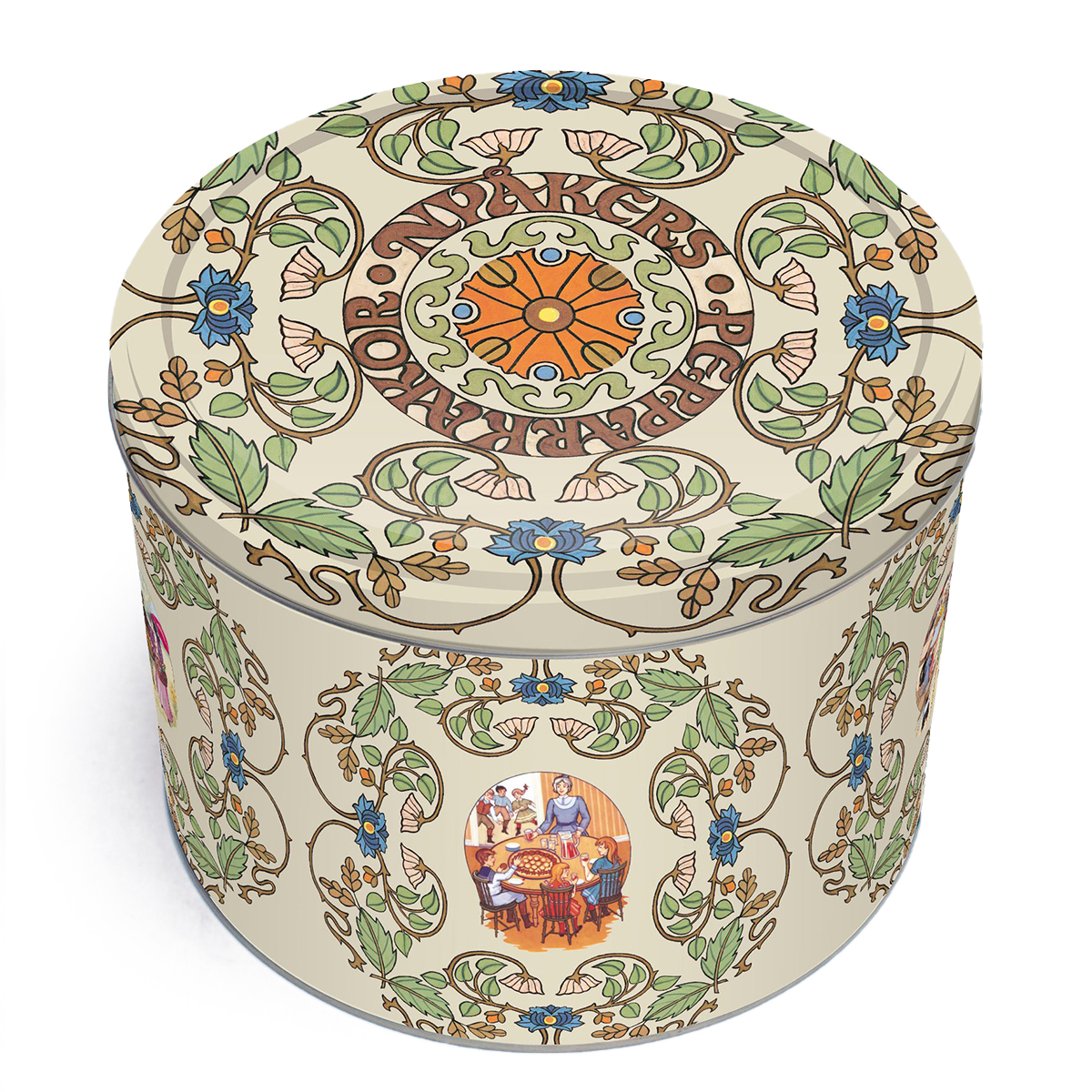 Nyakers Swedish Ginger Snap Cookies in Fancy Tin