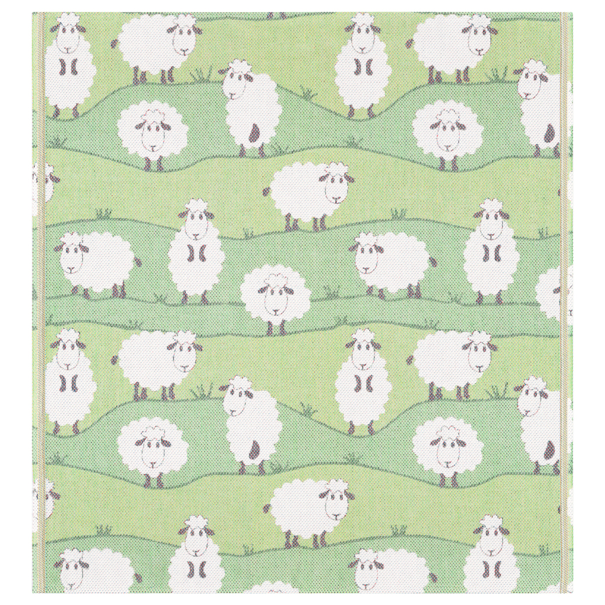 Ekelund Weavers Sheep Organic Cotton Baby Blanket