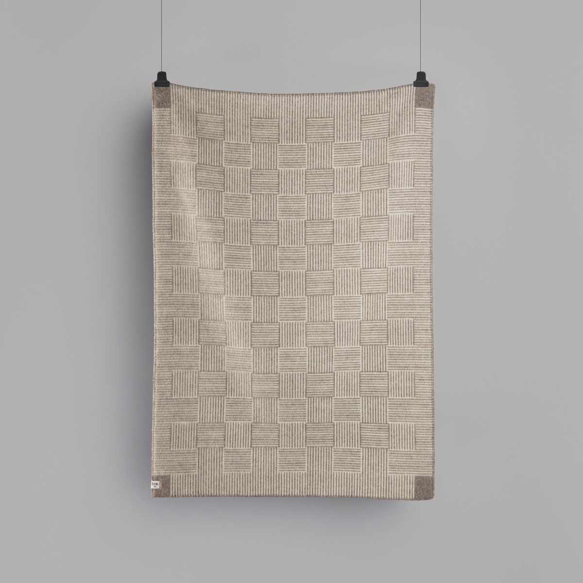 Roros Tweed Veve Norwegian Wool Blanket