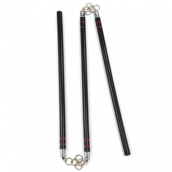 3 SECTION STAFF BLACK HARDWOOD on sale only 41.75