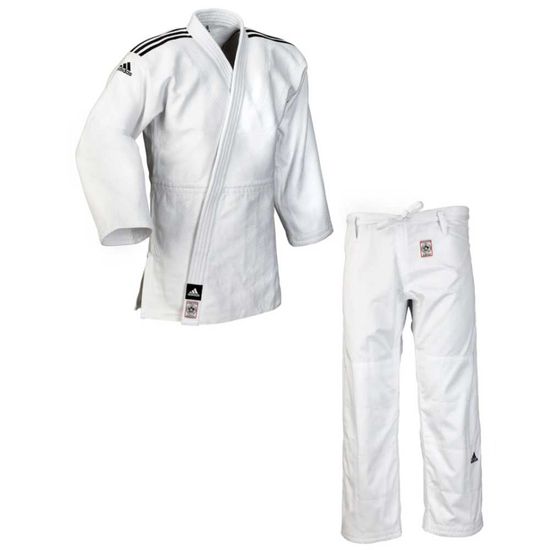 ADIDAS CHAMPION 2 IJF JUDO UNIFORM (WHITE SIZE 190)