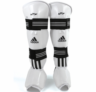 ADIDAS COMPLETE TAEKWONDO SPARRING GEAR SET WITH SHIN INSTEP on