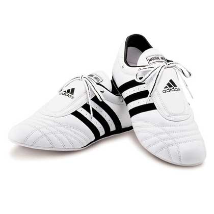 Mooto Wing's Taekwondo Shoes – Adult Unisex Martial Arts Footwear (White/Black)