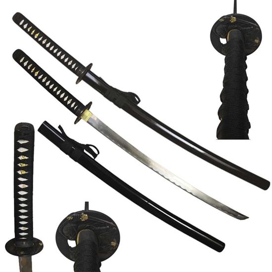 BISHAMON MIZUCHI HANDMADE KATANA NINJA SWORD