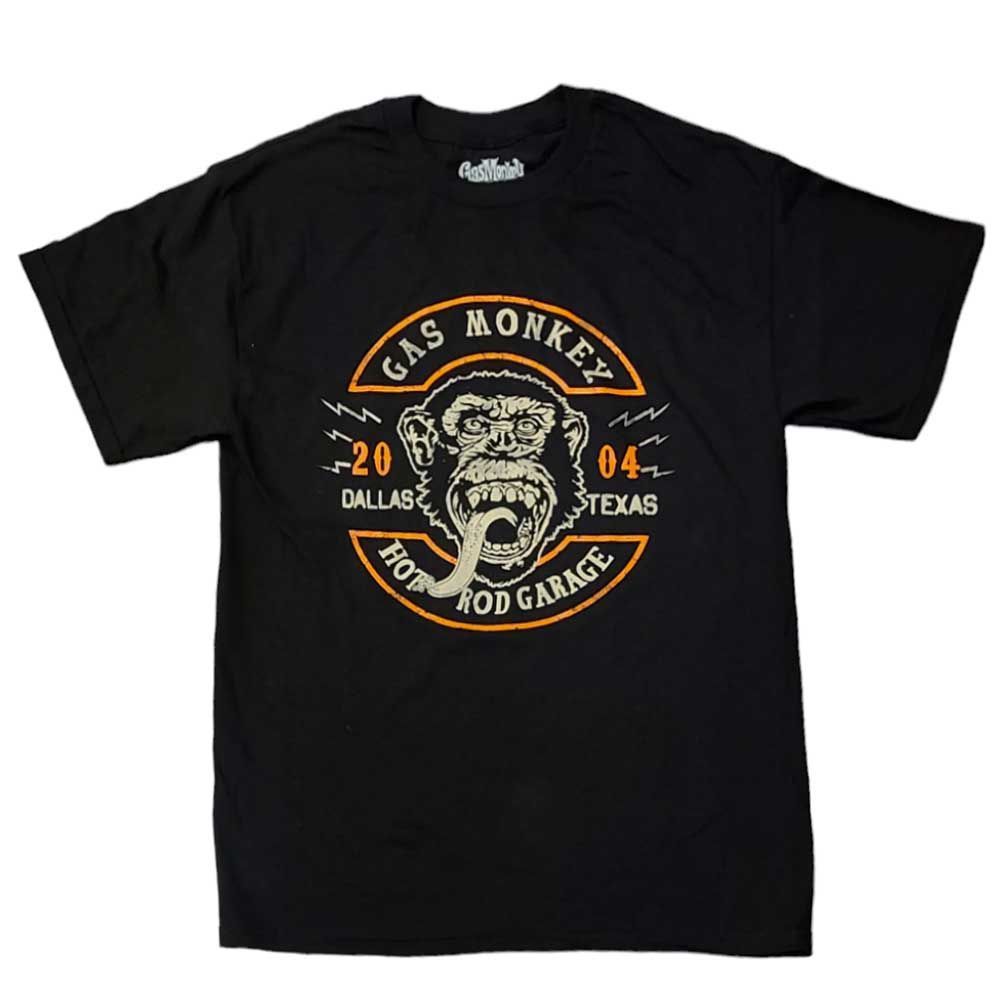Gas Monkey Garage T-Shirt Sparkplugs Black-S