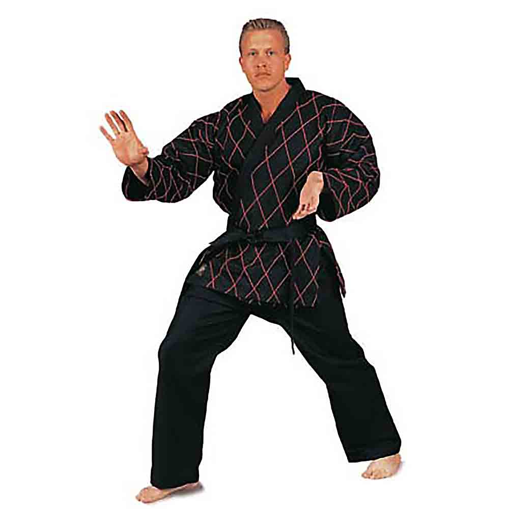 HAPKIDO UNIFORM BLACK WITH RED STITCHING on sale starting $49.45