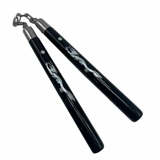 HOLOGRAPHIC DRAGON NUNCHUCKS
