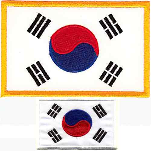 KOREAN FLAG PATCH 2.5