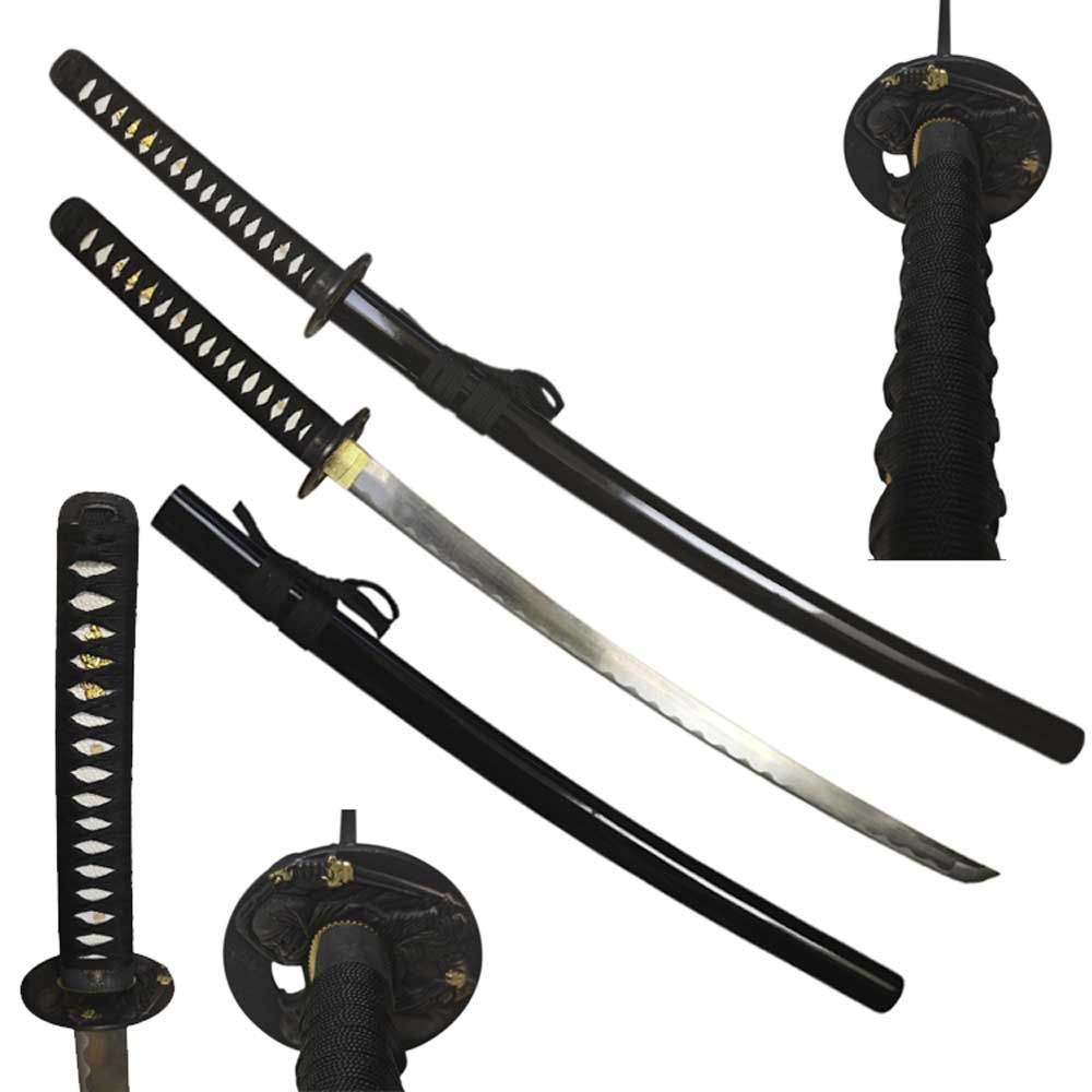 COMPLETE NINJA SET WITH STEEL SWORD on sale only $219.95