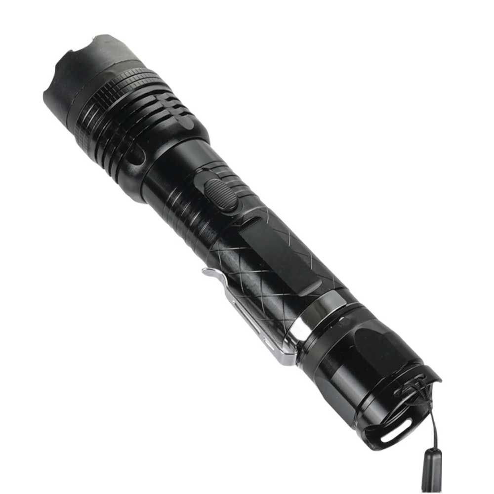 POLICE GRADE STUN GUN FLASHLIGHT TACTICAL BLACK on sale only 15.95