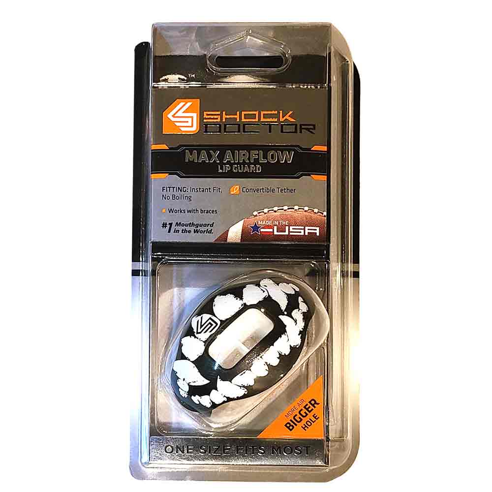 SHOCK DOCTOR MAX AIRFLOW LIP GUARD $14.99