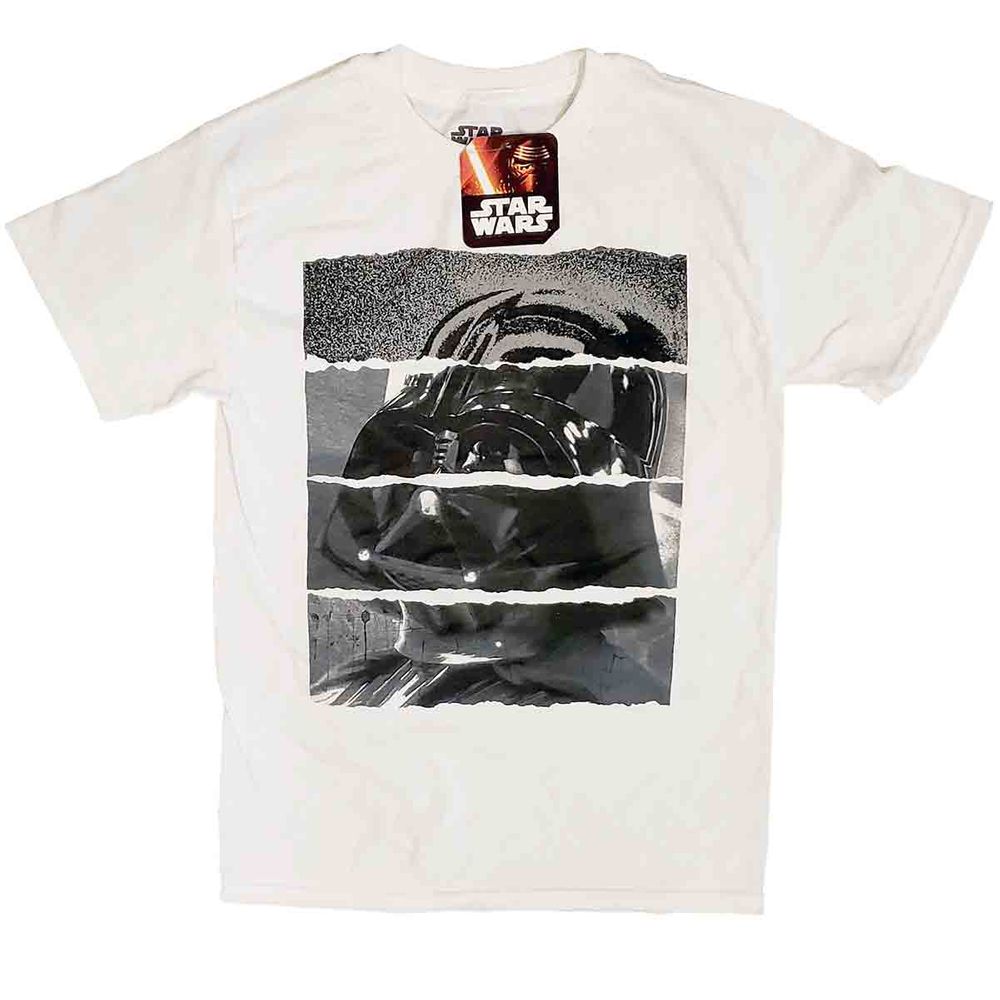 T-Shirt Vintage Star Wars Dark Vador Démasqué - Taille XL Noir - Marque Changes - Neuf Avec étiquettes