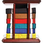 TABLE TOP BELT DISPLAY WITH LASER CARVED TIGER - image 1